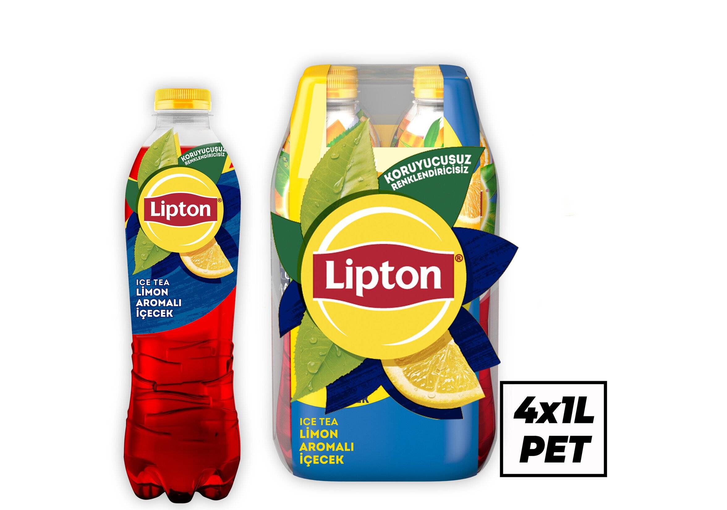 Чай Lipton Ice Tea Lemon 4x1 л — WEDeliver